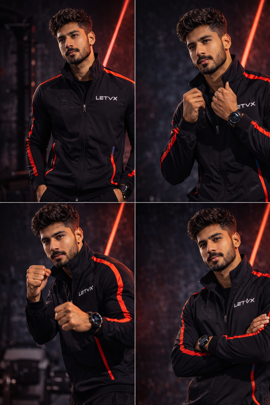 LETVX Men’s Lightweight Performance Sports Jacket